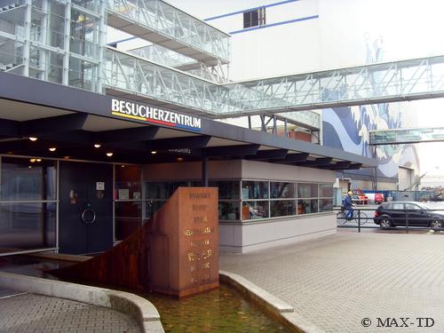 Eingang zum Besucherzentrum Meyer Werft