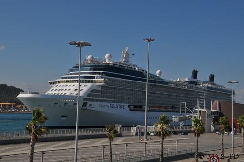 Celebrity Solstice in Barcelona