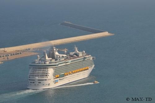 MS Liberty of the Seas in Barcelona