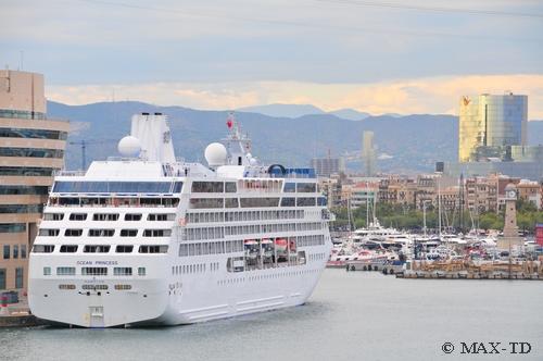 Ocean Princess in Barcelona