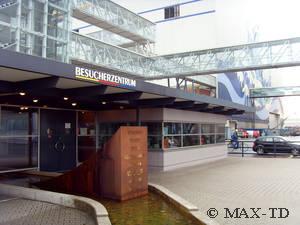 Eingang zum Besucherzentrum Meyer Werft