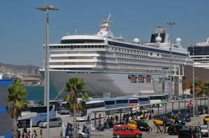 MS Crystal Serenity in Barcelona