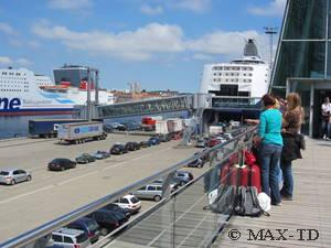 Zugang zum Norwegenkai in Kiel