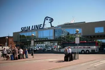 Personenterminal der Silja Line in Stockholm