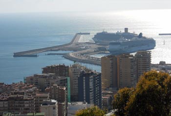 Malaga kreuzfahrtterminals