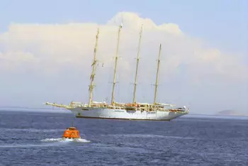 Segelkreuzfahrtschiff Star Clipper im Mittelmeer