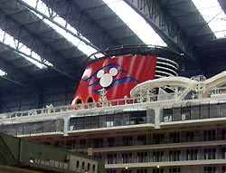 Ausdockung der Disney Dream
