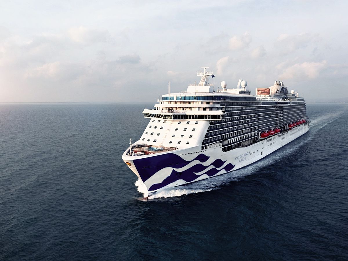 Majestic Princess auf See